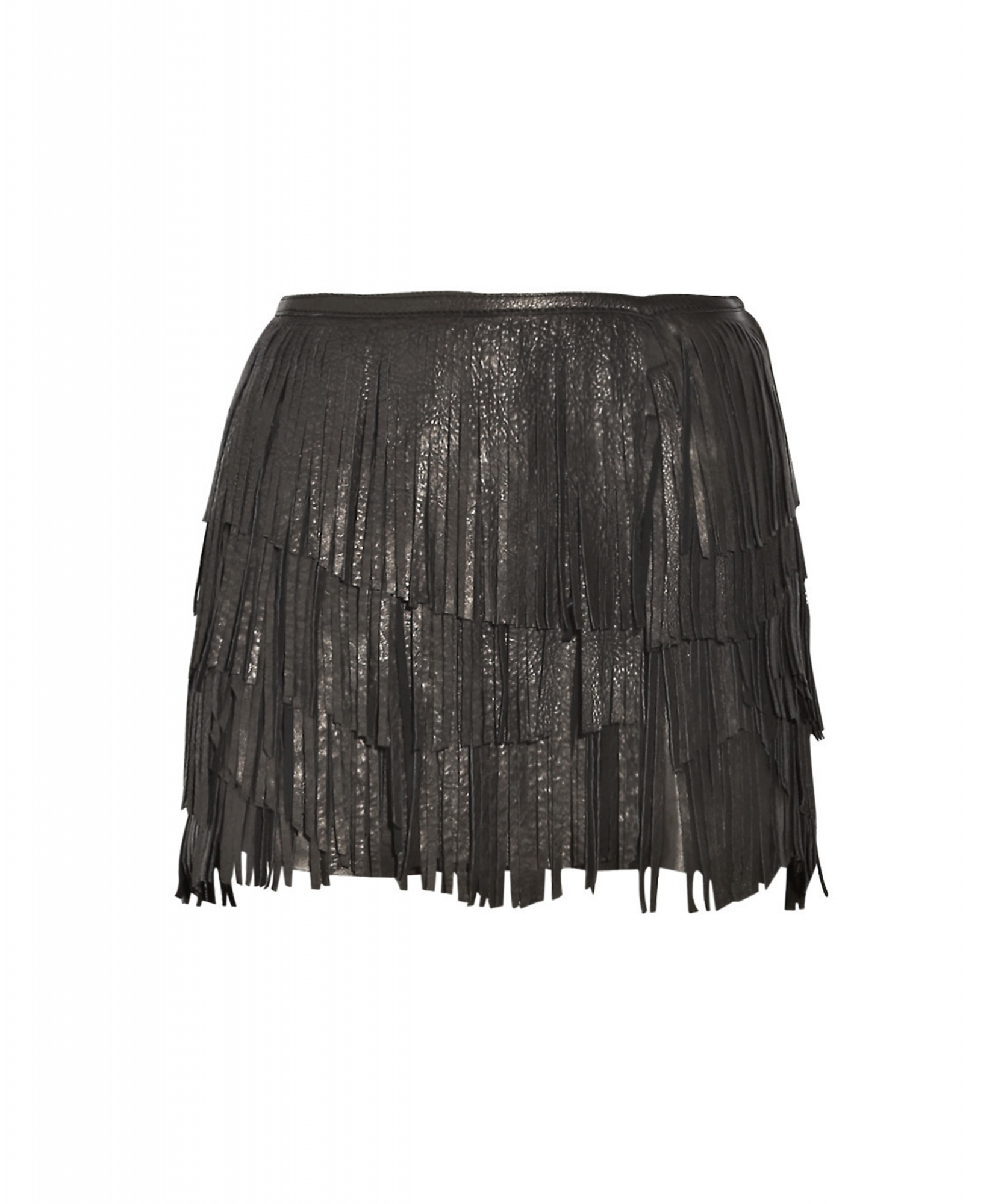 Isabel Marant Leather Fringe Skirt - Runway - Isabel Marant | ArtListings