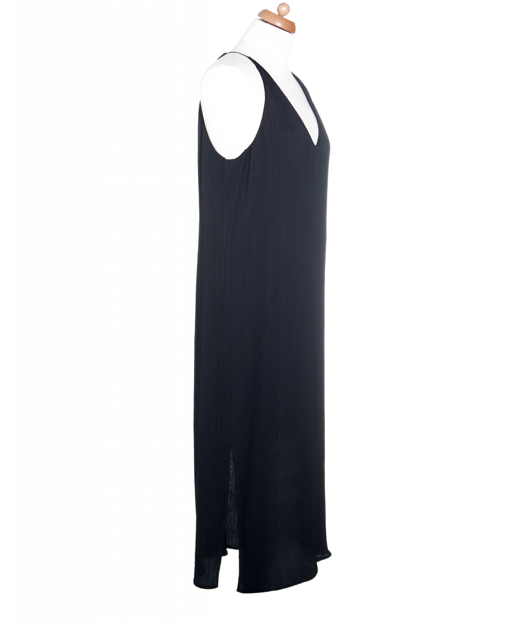 The Row Black Pleated Dress - The Row | ArtListings