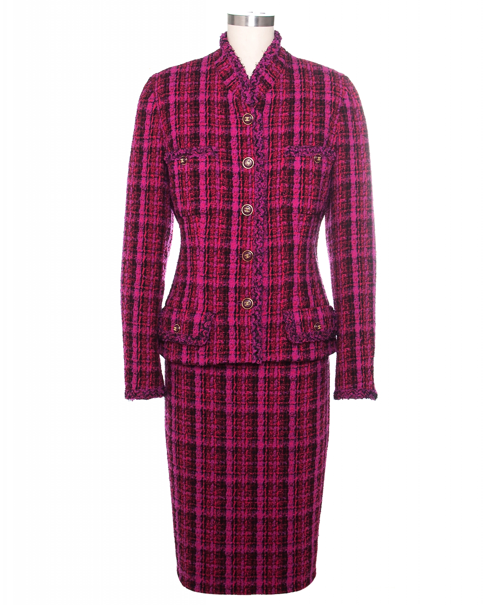Documented 1995 Chanel Runway Tweed Skirt Suit | La Doyenne