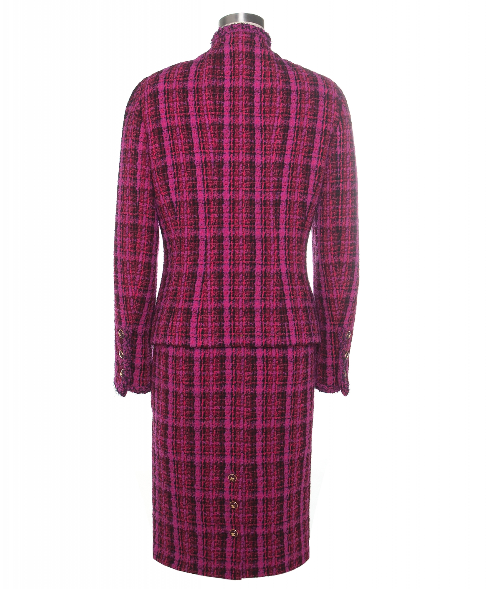 Documented 1995 Chanel Runway Tweed Skirt Suit - Chanel | La Doyenne