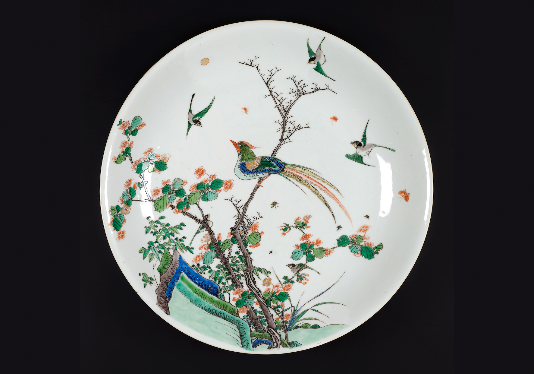 Chinese Famille Verte Kangxi Plate | Kollenburg Antiquairs