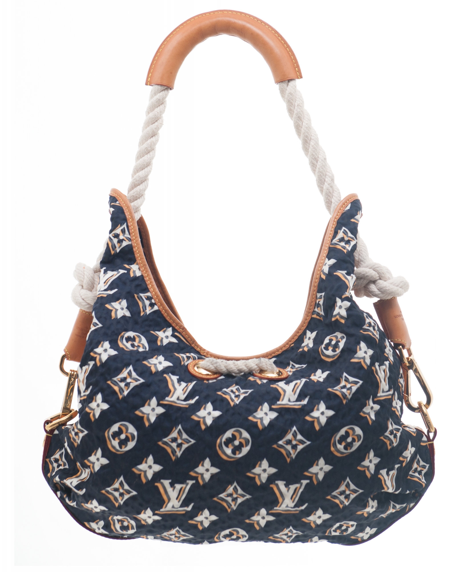Louis Vuitton Navy Monogram Bulles MM Bag - Limited Edition