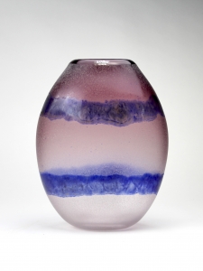 Alfredo Barbini, Large purple 'Scavo' vase, Murano, design 1960s - Alfredo Barbini