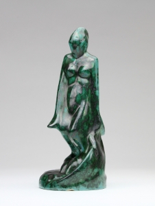 Hildo Krop, Amsterdam School sculpture 'Menade', model 135, executed by ESKAF, ca. 1920 - Hildo (H.L.) Krop
