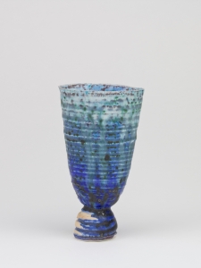 Johan van Loon, Blue porcelain vase, 1995 - Johan van Loon