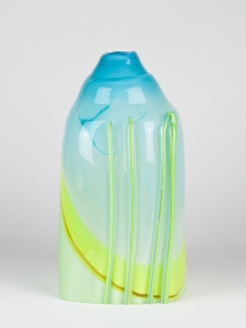 Willem Heesen, Unique glass object, 'Verscheurd Landschap', De Oude Horn, 1988 - Willem Heesen W.