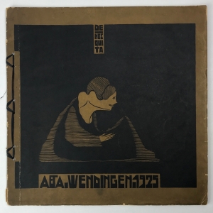 Wendingen, De Mesquita, cover design Samuel Jessurun de Mesquita, 1925, edition 1 - Samuel Jessurun de Mesquita