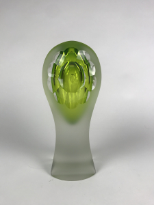 Steve Frey, Green glass object, 2011 - Steve Frey