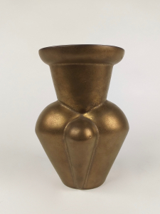 Jan van der Vaart, Bronze glazed stoneware vase, multiple, 1994 - Jan van der Vaart