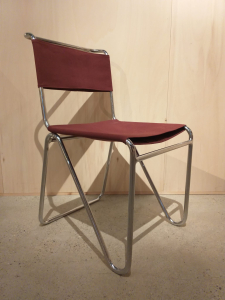 W.H. Gispen voor Gispen, diagonaal stoel no. 102, ontwerp 1927, uitvoering jaren '30 - Willem Hendrik (W.H.) Gispen