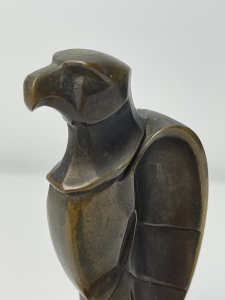 Johannes Bosma (1878-1960), patinated bronze sculpture of an eagle, around 1930 - Johannes Bosma