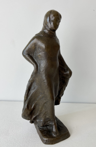 Kees Smout (1876-1961), brown patinated bronze sculpture 'Terpsichore', with monogram and dated 1931 - Cornelis Aloysius Kees Smout