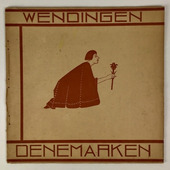 Wendingen, Danish architecture, cover design S. Jessurun de Mesquita, 1927, edition 4 - Samuel Jessurun de Mesquita