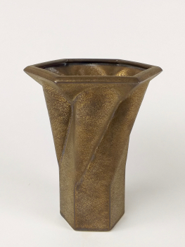 Jan van der Vaart, Bronze glazed stoneware vase, multiple, 1997 - Johannes Jacobus, Jan van der Vaart