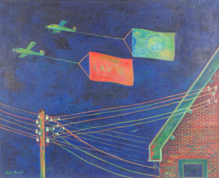 Dirk Breed, 'Sleep', olieverf op doek, gesigneerd 'Dirk Breed' l.o., 80 x 65 cm - Dirk Breed