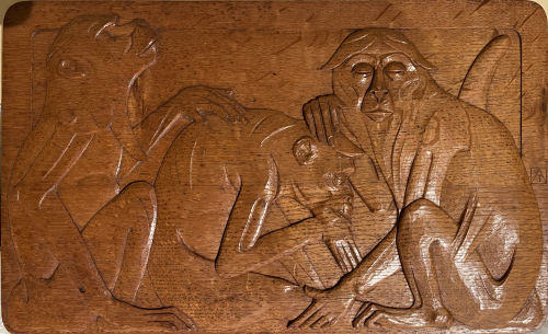 Johan Coenraad Altorf (1876-1955), 'ziek aapje' ca. 1935 - Johan Coenraad Altorf