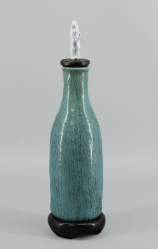Pieter Groeneveldt (1889 - 1982), een uniek keramische werk met sculptuur en los voetstuk - Pieter Groeneveldt