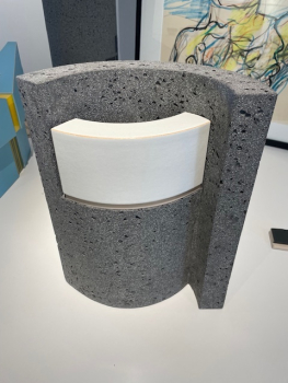 Wim Borst (Gouda 1946), sculpturaal object, met titel 'Loggia Series 9', 2003 - Wim Borst