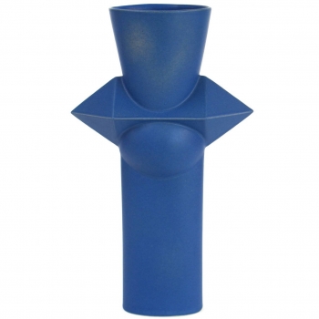Jan van der Vaart, Blue stoneware vase, multiple, late 1990s - Jan van der Vaart