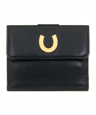 Vintage Gucci Navy Blue Leather Bifold Wallet - Gucci