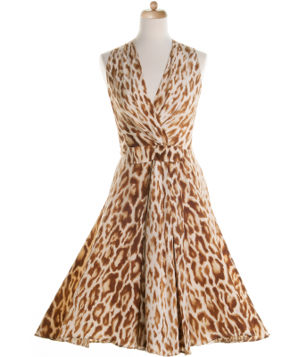 Christian Dior Leopard Print Silk Dress - Christian Dior