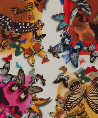 Christian Lacroix Color Party Butterfly Scarf - Christian Lacroix