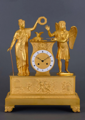 A French Charles X mantel clock Amor & Psyche Fabrégé à Montpellier
