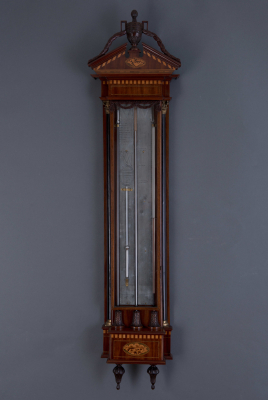 Een Hollandse Louis XVI contra bakbarometer Gebr. Lurasco te Amsterdam, 1795-1805