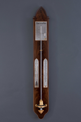 Een Franse staafbarometer 'Barometre', omstreeks 1825