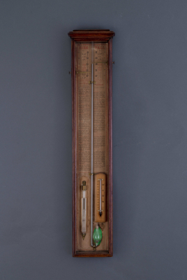 An English Fitzroy's barometer, omstreeks 1855