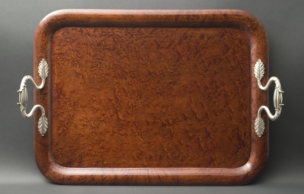 A Tray with Silveren Mounts