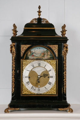 A Fine 18th Century Bracket Clock by Thomas Grinnard, No. 12, automaton, London ca. 1780