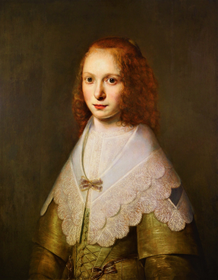 A Portrait of a Young Girl - Pieter Hermansz. Verelst