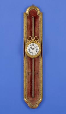 Rare and fascinating rack clock, South Germany/Austria, Louis XVI made circa 1780. 
