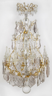 French Louis XV ‘Lustre a Cage’