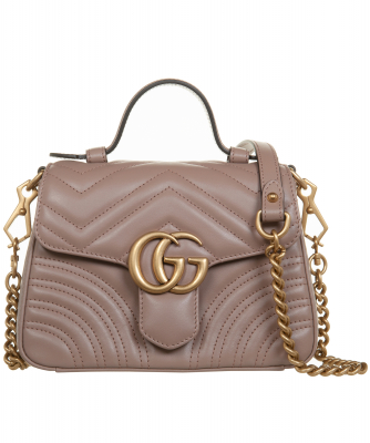 GG Marmont Mini Top Handle Bag - Gucci