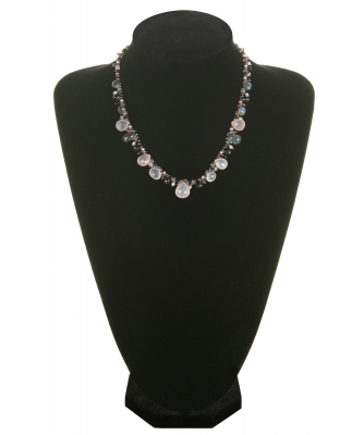 Laura Gibson Multi-Color Gemstone Silver Necklace - Laura Gibson