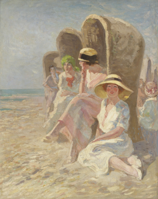 Ladies at the beach