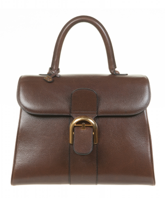 Delvaux 'Brillant' Brown MM Handbag - Delvaux