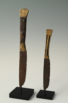 Two knives from the Middle Ages