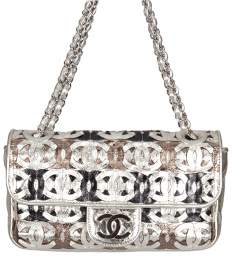 Chanel CC Cutout Metallic Flap Bag - Limited Edition - Chanel