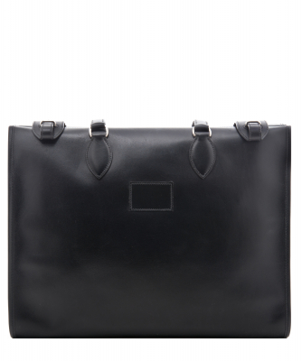 Hermès Black Leather Kaba Tote - Hermès
