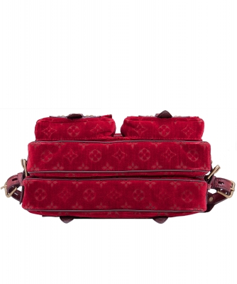 louis vuitton monogram bag red