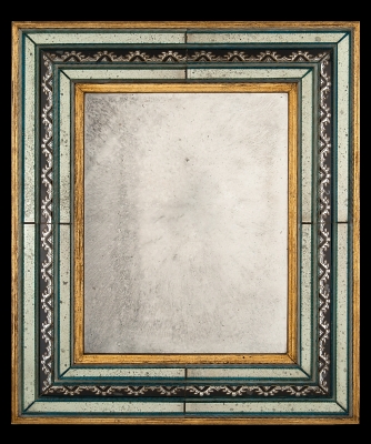 A Rectangular Murano Mirror