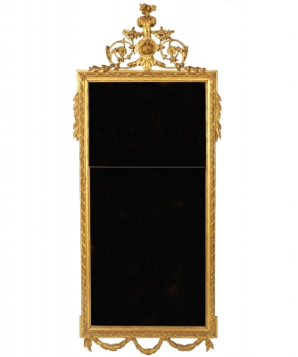 A Giltwood Louis XVI Mirror