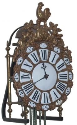 LA02 French 3 Bell Quarter striking lantern clock