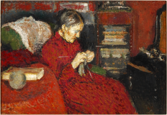 La tricoteuse - Georges Lemmen
