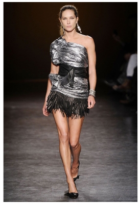 Isabel Marant Leather Fringe Skirt - Runway - Isabel Marant