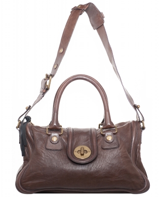 Chloé Brown Leather Ava Tote Bag - Chloé