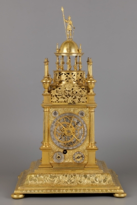 Duits Renaissance Türmchenuhr met Astrolabe